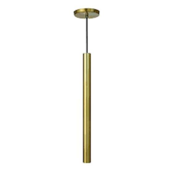 Imagem de Pendente Tubo Redondo Dourado Gold - Old Artisan