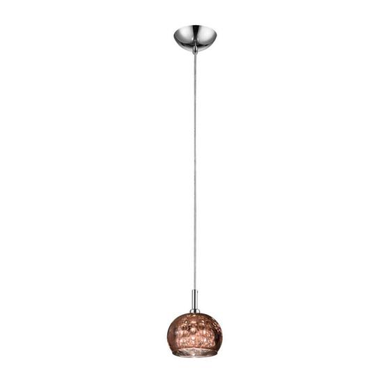 Pendente Vidro Cobre HO7613CO 1G9 Bella Menor preço em Pendente Vidro Cobre HO7613CO 1G9 Bella