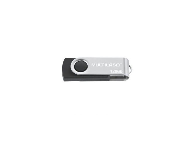 Imagem de Pendrive 128GB Multilaser PD591 Preto