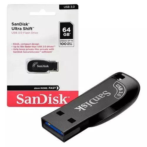 Imagem de Pendrive 64gb Usb 3.2 Ultra Shift Sdcz410-064g-g46 100mb/s Original