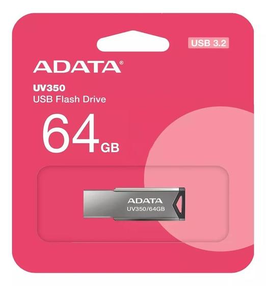 Imagem de Pendrive Adata UV350 64GB USB Flash Drive