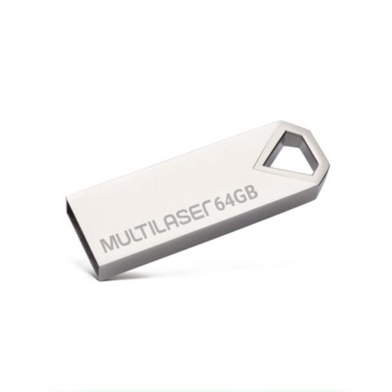 Imagem de Pendrive Com 64 Gb Para Ter Mais Espaço Multilaser Pd852