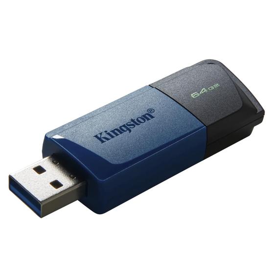Imagem de Pendrive Kingston Data Traveler Exodia 64GB DTXM/64 USB 3.2 - Preto