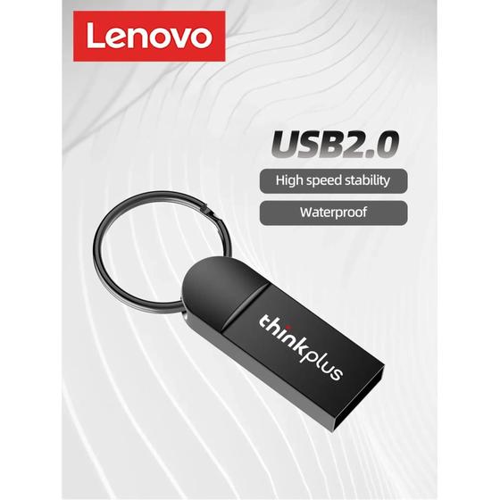 Imagem de Pendrive Lenovo 64GB com Chaveiro - USB 2.0