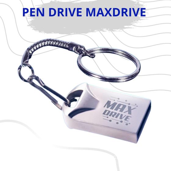 Imagem de Pendrive mini metal 16GB 2.0 maxdrive