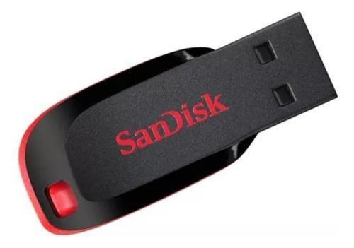 Imagem de Pendrive Sandisk Cruzer Blade 64gb 2.0 Preto