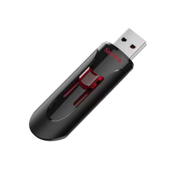 Imagem de Pendrive sandisk sdcz600 64gb usb 3.0 preto