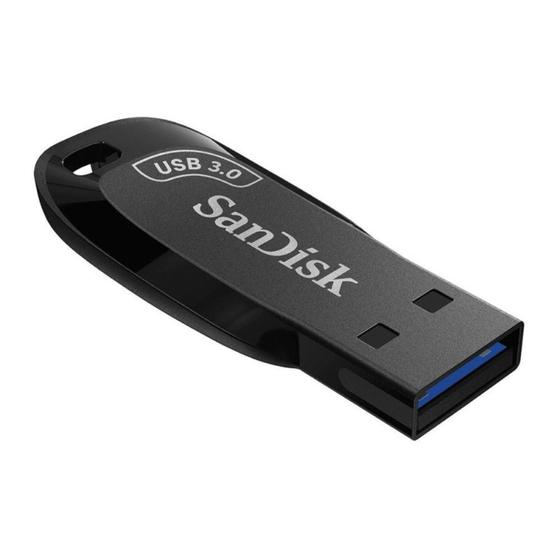 Imagem de PENDRIVE Z410 SANDISK 32GB USB 3.0 DRIVE/100MBs