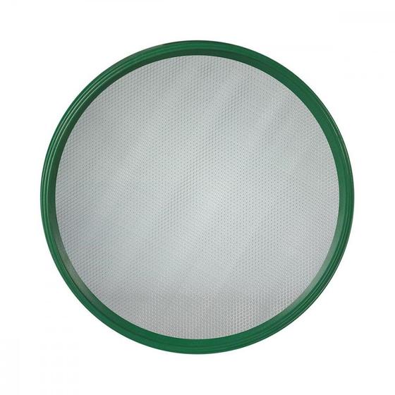 Imagem de Peneira Mm Areia 55Cm Chapa Expandida Aro Plastico Verde  23628 ./ Kit Com 10