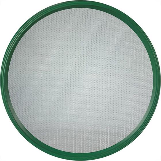 Imagem de Peneira Mm Feijao 55Cm Chapa Expandida Aro Plastico Verde 23632 - Kit C/10