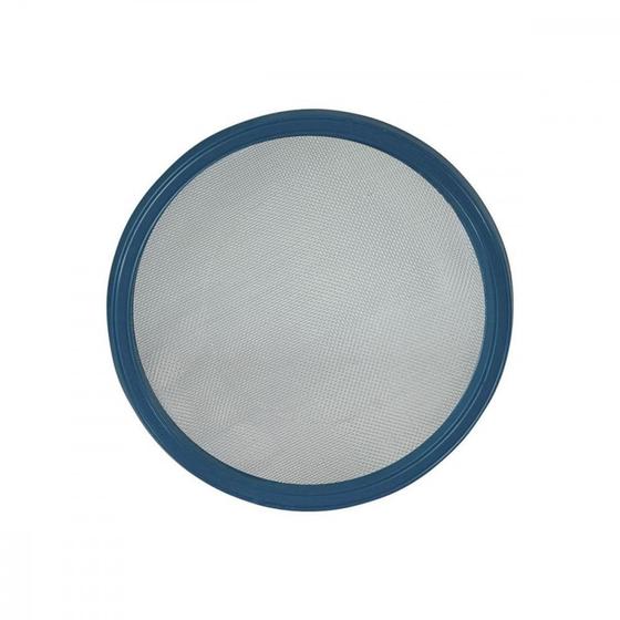 Imagem de Peneira Mm Fuba 30Cm Arame Aro Plastico Azul  22828