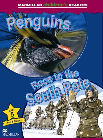 Imagem de Penguins/The Race To The South Pole - Macmillan Children's Readers - Level 5 - Book With Audio Download