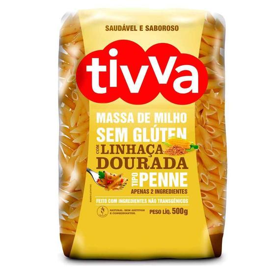 Imagem de Penne Linhaça Sem Gúten 500G - Monama