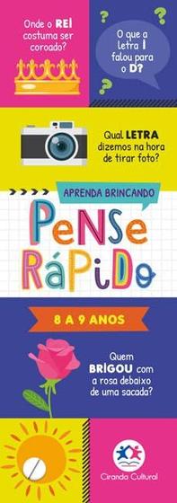 Imagem de Pense Rápido - 8 A 9 Anos