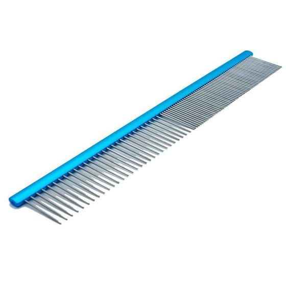 Imagem de Pente 30cm Duplo Alumínio Azul Propetz