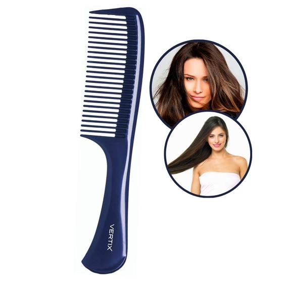 Imagem de Pente de Cabelo p/ Desembaraçar e Alinhar os Fios Profissional Vertix