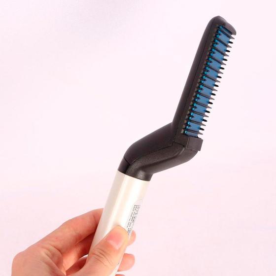 Imagem de Pente Eletrico Alisador Chapinha Modela Cabelo Bivolt