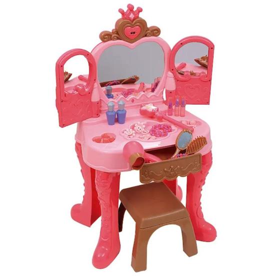 Imagem de Penteadeira Mágica Eletrônica Princesa Rosa - Zippy Toys