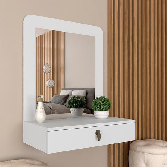 Penteadeira Suspensa Com Espelho Maria Branco - Móveis Arapongas é boa?