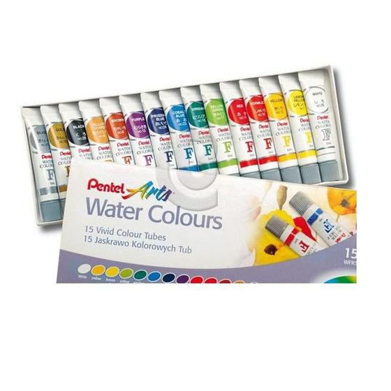 Imagem de Pentel Arts Water Colours Aquarela 15 Cores