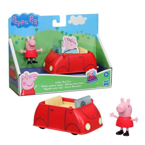 Imagem de Peppa Pig com Veículo Carro Vermelho - Hasbro