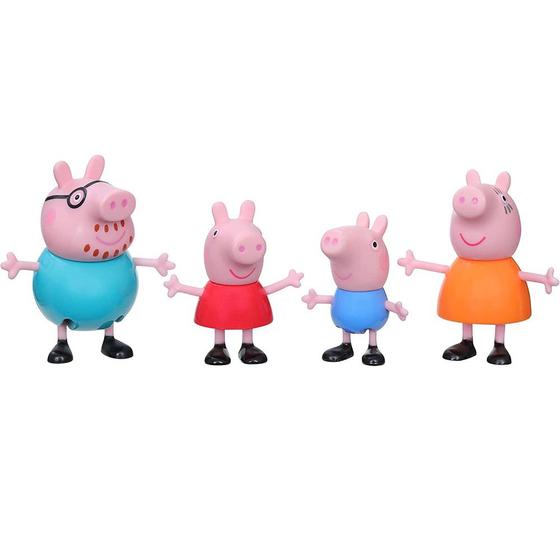 Imagem de Peppa Pig e Família Pig F2190 - Hasbro