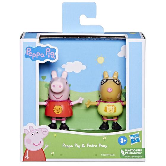 Imagem de Peppa Pig e Pedro Pônei Kit com 2 figuras de 7,5 cm