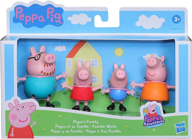 Imagem de Peppa Pig e sua Família Pig  Adventures Hasbro F2190