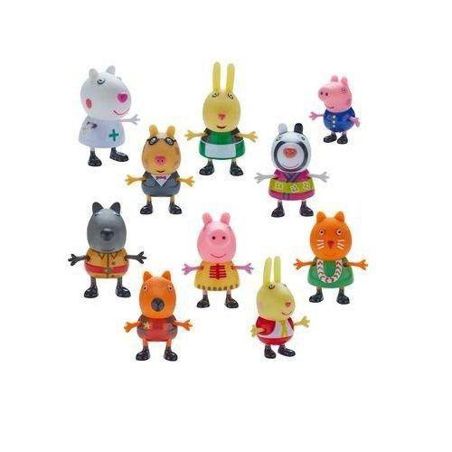 Imagem de Peppa Pig Fantasias Conjunto Com 10 Figuras Articuladas Serie 1 Dtc