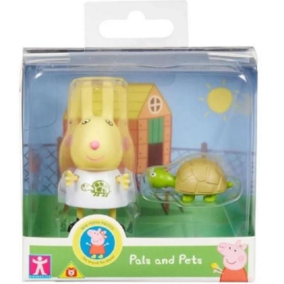 Imagem de Peppa Pig Figura Amigos E Pets - Rebecca Coelha e Tartaruga 2318 - Sunny
