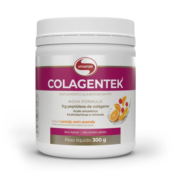 Imagem de Peptidios de Colageno Hidrolizado Colagentek (300g) Vitafor