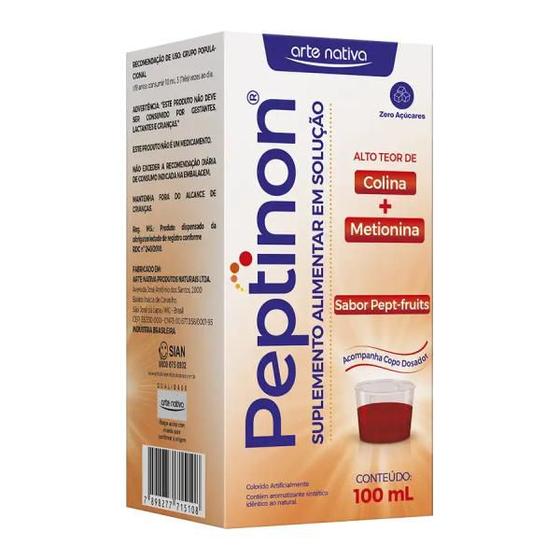 Imagem de Peptinon Solução Oral Alimentar (sabor: Pept-Fruits) 100ml - Arte Nativa