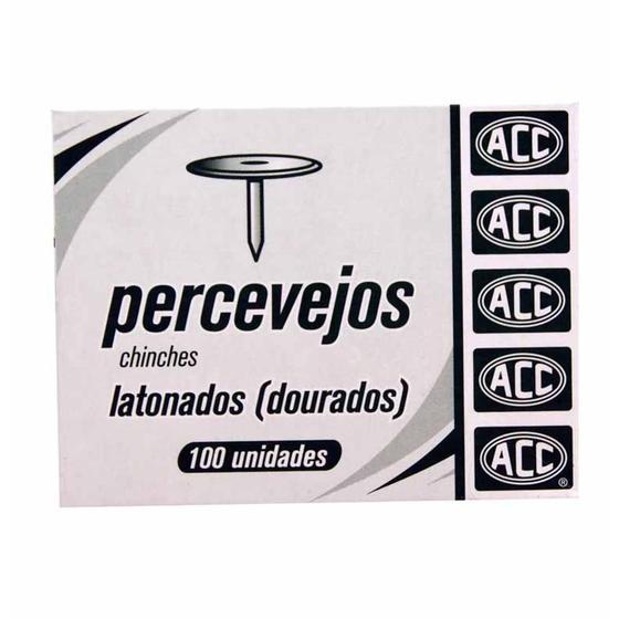 Imagem de Percevejo Latonado 1115 Acc - 100un