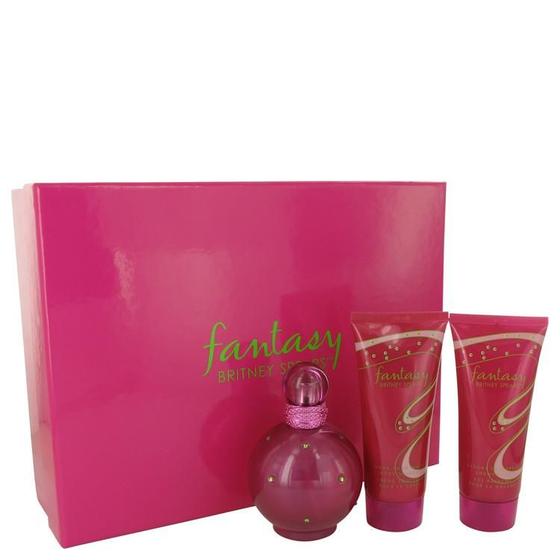 Imagem de Perf.Perf.Femin.Fantasy Britney Spears Cx.Pres.100 ML Edp+100 ML Gel Corporal+90ML Sabonete Líquido