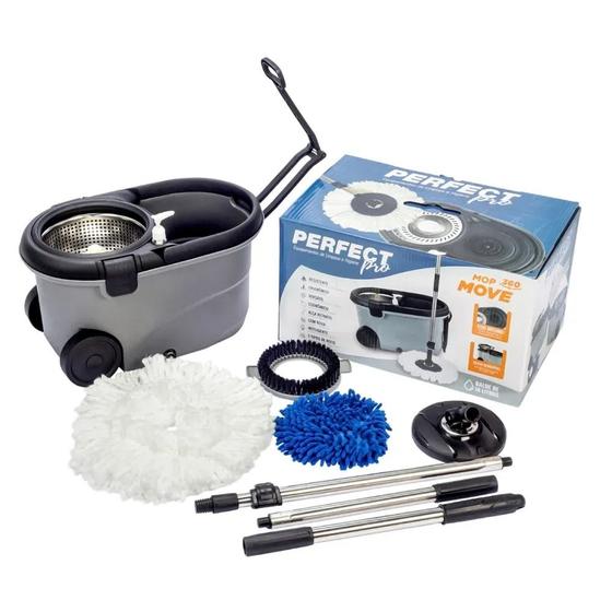 Perfect Pro, Mop Giratório, Move, Mop com Angulação de Aço Inox, Para ...