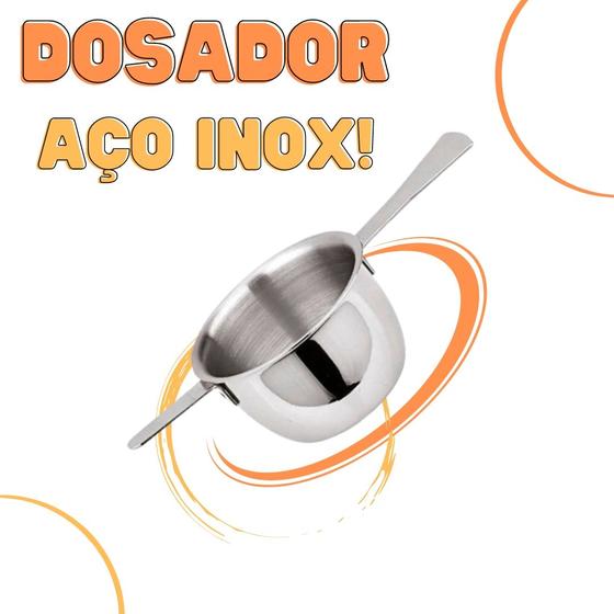 Imagem de Perfeição na Dose Certa: Medidor de Bebidas de Inox Premium 40mL para Gim e Whisky