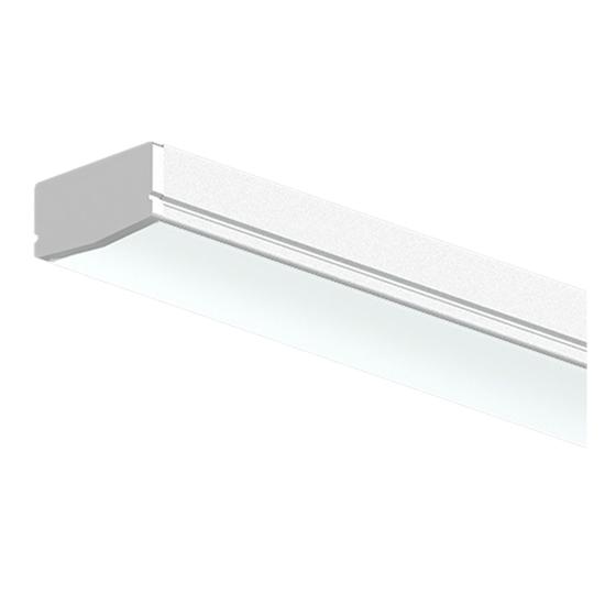 Imagem de Perfil LED Sobrepor Branco 1m 9,6W/m Branco Quente 12V Mister LED