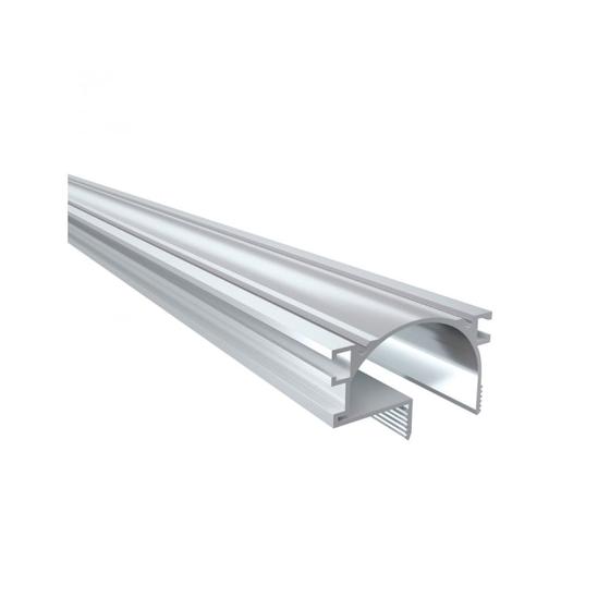 Perfil No Frame Invertido Unilateral P/Fitas 20mm 2 Metros Lm1198 - Luminatti Imagem de Perfil No Frame Invertido Unilateral P/Fitas 20mm 2 Metros Lm1198