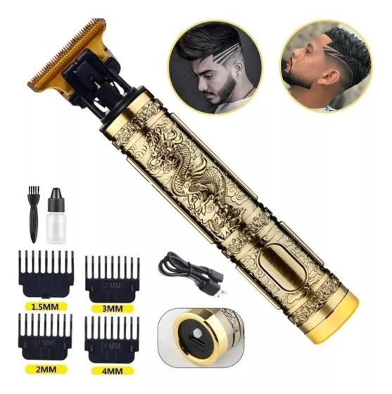 Imagem de Performance Premium: Maquina Acabamento Recarregável Cabelo Barba Sem Fio