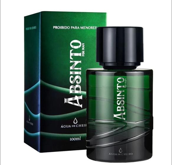 Imagem de Perfume Absinto Masculino Água de Cheiro Deo Colônia 100ml