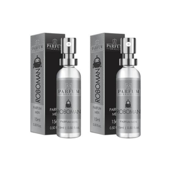 Imagem de Perfume Absoluty Color Parfum 15Ml Men Roboman - Kit Com 2Un