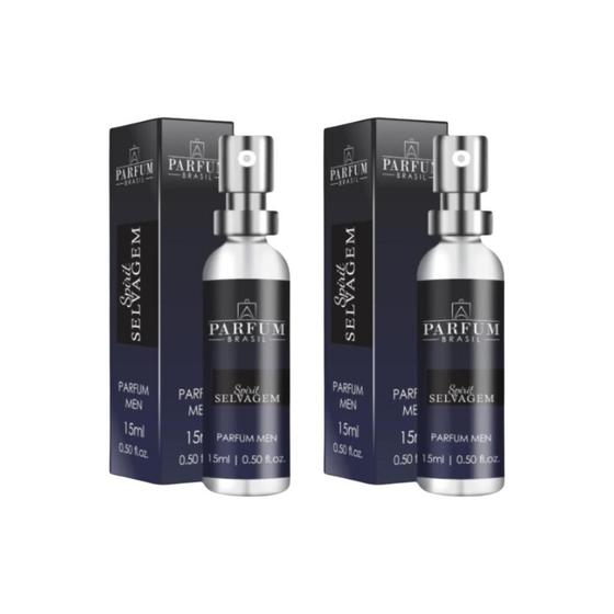 Imagem de Perfume Absoluty Color Parfum 15Ml Men Selvagem - Kit 2Un