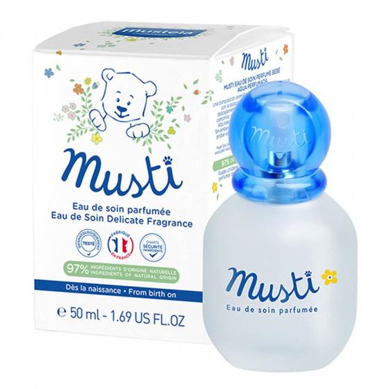 Imagem de Perfume Água de Colônia Mustela Bebê Musti Importado 50ml