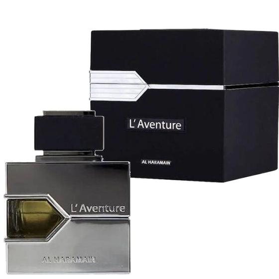 Perfume AL Haramain EDP Arabe L'Aventure 100ml Fragrância Masculina Menor preço em Perfume AL Haramain EDP Arabe L'Aventure 100ml Fragrância Masculina