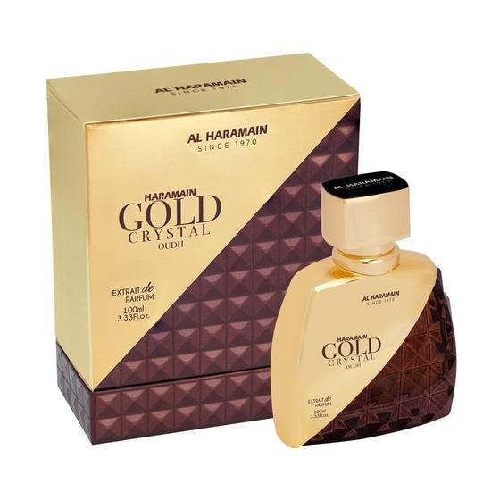 Imagem de Perfume Al Haramain Gold Crystal Oudh Extrait De Parfum 100mL