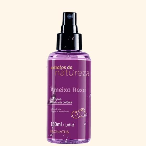 Imagem de Perfume Ameixa Roxa Body Splash Lançamento Facinatus