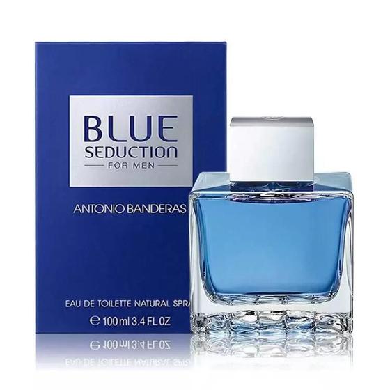 Imagem de Perfume Antonio Banderas Blue Seduction 100ml Masculino
