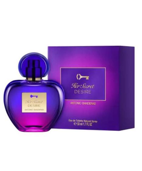 Imagem de Perfume Antonio Banderas Her Secret Desire Eau de Toilette Fem 50ML