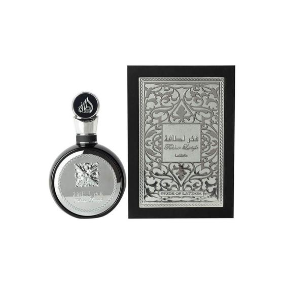 Perfume árabe lattafa fakhar black 100ml Menor preço em Perfume árabe lattafa fakhar black 100ml