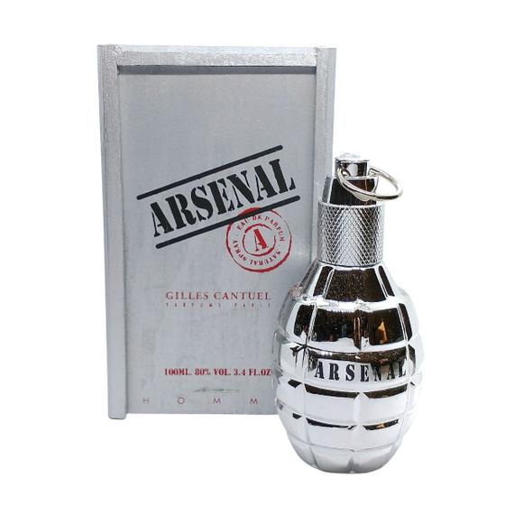 Perfume Arsenal Platinum 100ml Edp Gilles Cantuel Masculino Amadeirado Menor preço em Perfume Arsenal Platinum 100ml Edp Gilles Cantuel Masculino Amadeirado